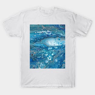 Abstraction 18 - blue T-Shirt